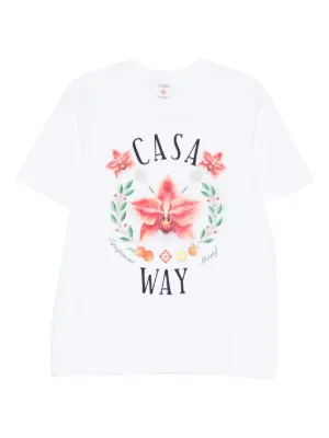 Casablanca Casa Way Orchid T-shirt