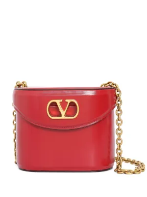 Valentino Garavani Vain vanity bag in shiny calfskin