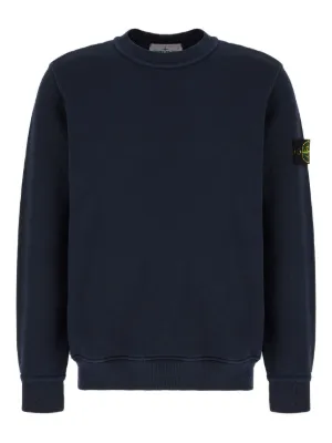 Stone Island logo-patch sweatshirt