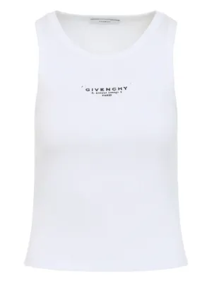 Givenchy ribbed logo top