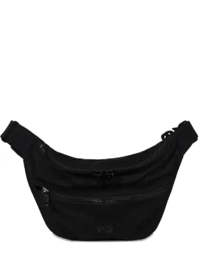 Y-3 double-zip belt bag
