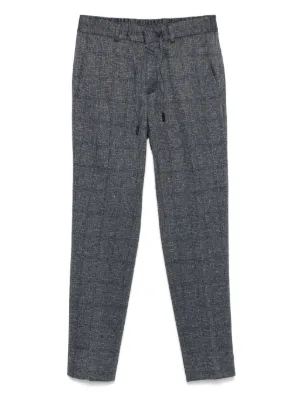 Karl Lagerfeld textured drawstring trousers
