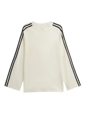 Y-3 stripe-detail long-sleeve T-shirt 