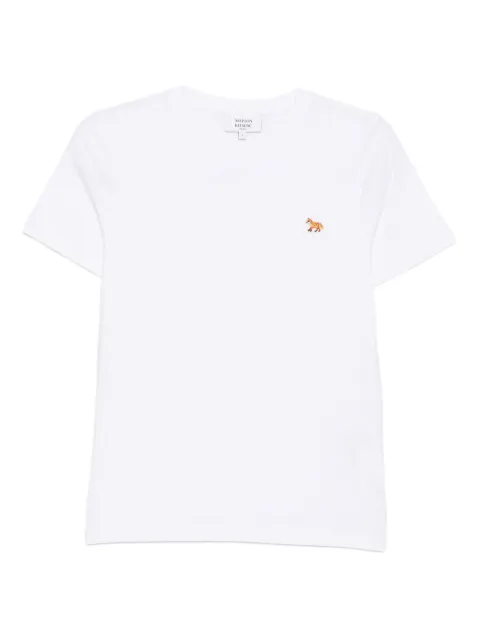 Maison Kitsuné fox-embroidered T-shirt