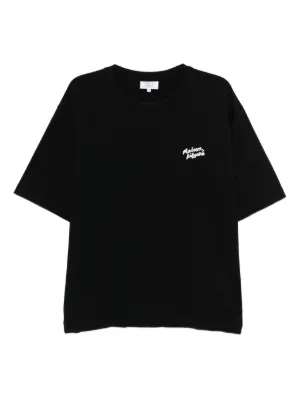 Maison Kitsuné handwriting T-shirt