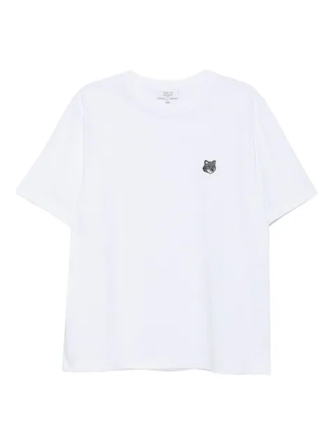 Maison Kitsuné Fox Head patch T-shirt
