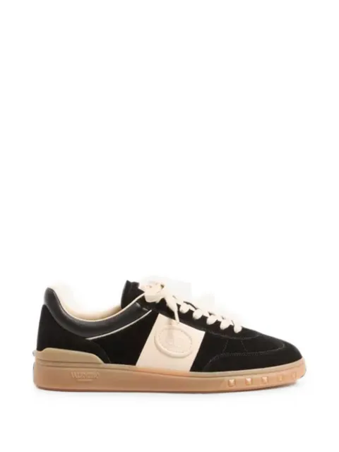 Valentino Garavani Upvillage low top trainers in split leather and calfskin Nappa leather