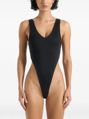 Manière De Voir Noa V-neck bodysuit
