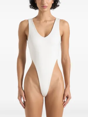Manière De Voir Noa V-neck bodysuit