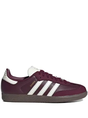 adidas Samba OG "Maroon Off White Gum" sneakers