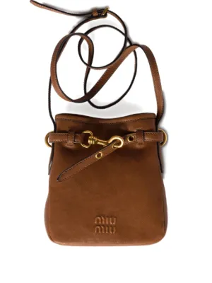 Miu Miu nappa leather pouch