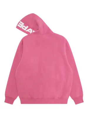 AAPE BY *A BATHING APE&reg; logo-detail zip-up hoodie