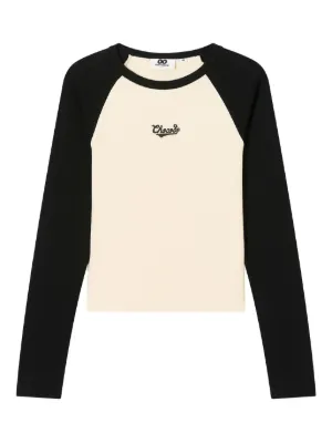 CHOCOOLATE raglan-sleeve logo T-shirt