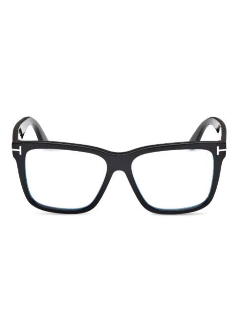 TOM FORD Eyewear square-frame clip-on glasses