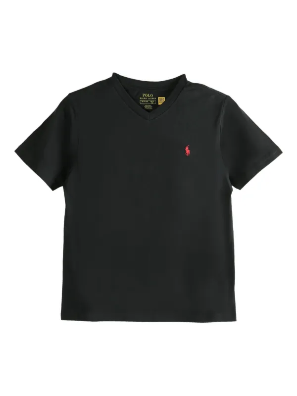 POLO RALPH LAUREN KIDS V-neck short-sleeve T-shirt