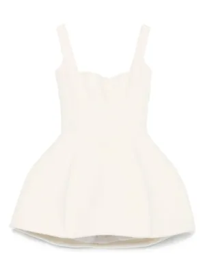Vestiaire d'un Oiseau Libre square-neck flared mini dress