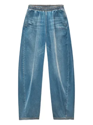 Alexander Wang medium indigo Stars & Stripes trousers