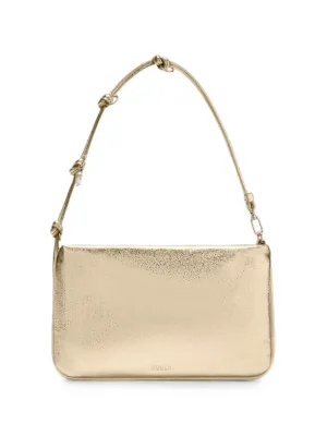 Furla knotted-strap clutch bag
