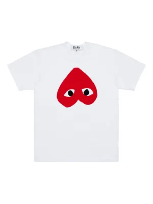Comme Des Gar&ccedil;ons Play heart-eye T-shirt