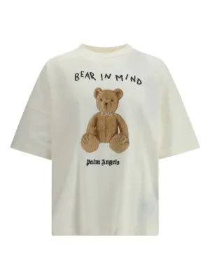Palm Angels teddy bear print cotton T-shirt
