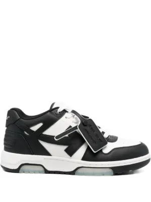 Off-White Out Of Office arrow-detail leather low-top sneakers