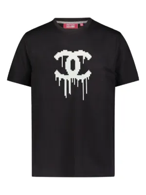 Mostly Heard Rarely Seen 8-Bit double C drip T-shirt