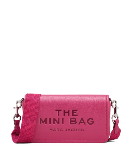 Marc Jacobs mini The Mini embossed-lettering crossbody bag