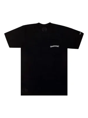 Chrome Hearts scroll-logo pocket T-shirt