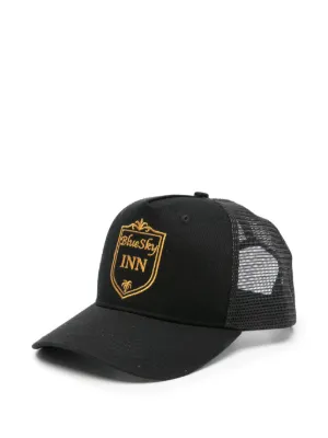 BLUE SKY INN logo-embroidered mesh-back cap