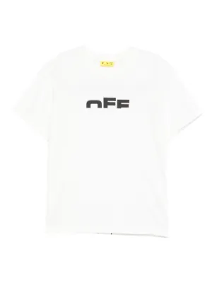 Off-White Kids logo-print T-shirt