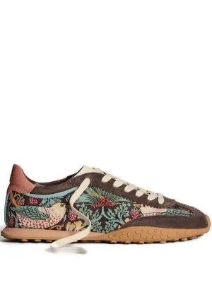 Hoff x Morris & Co.&rsquo;s Bridge floral-print lace-up sneakers