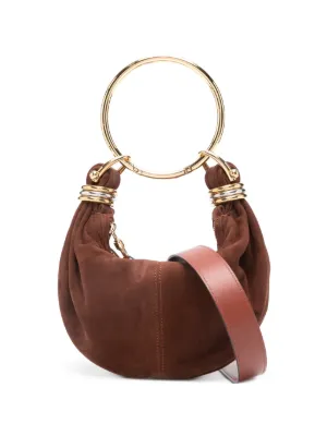 Chloé mini Bracelet suede tote bag