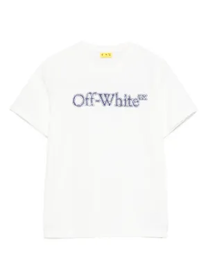 Off-White Kids logo-print t-shirt