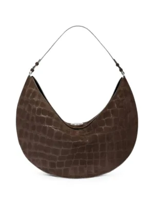 Jacquemus Ovalo leather shoulder bag
