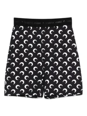 Marine Serre Moon-printed shorts