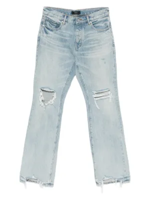 Purple Brand Lucca ripped faded jeans