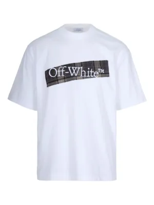 Off-White Flannel Diagonal Skate short-sleeve T-shirt