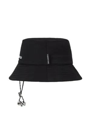 Karl Lagerfeld Ikon-charm bucket hat