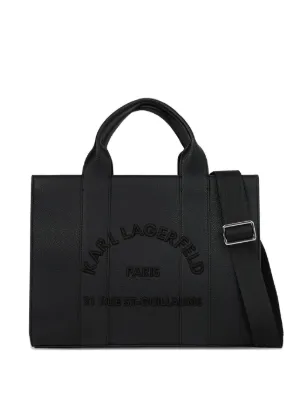 Karl Lagerfeld medium Rue St-Guillaume square tote bag