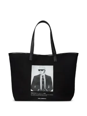 Karl Lagerfeld Karl photo-print tote bag 