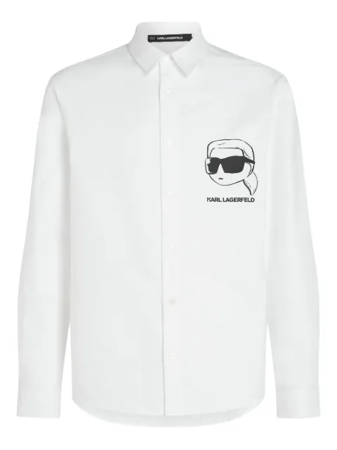Karl Lagerfeld Ikon sketch shirt