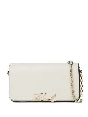 Karl Lagerfeld logo cross body bag 