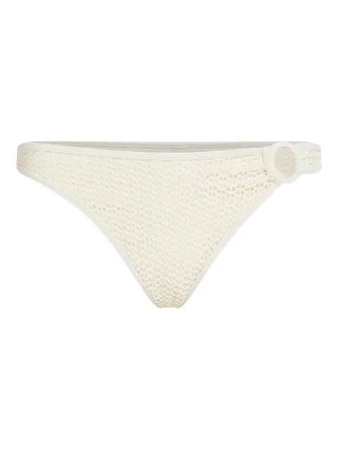 Karl Lagerfeld ring-embellished bikini briefs