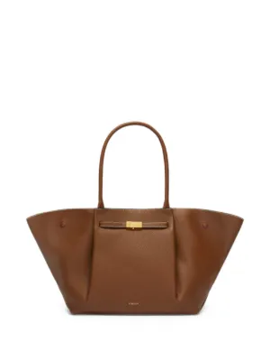 DeMellier New York grain leather tote bag