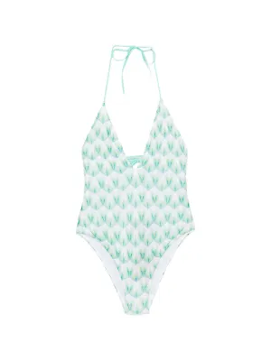 Missoni one-piece swimsuit in floral-pattern viscose