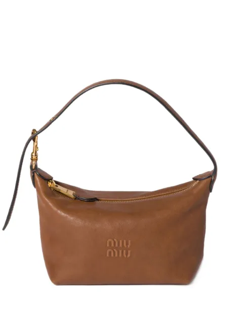 Miu Miu logo-embossed shoulder bag