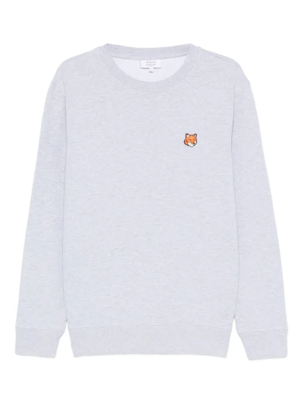 Maison Kitsuné fox-motif crew-neck sweatshirt