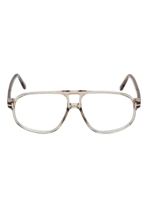 TOM FORD Eyewear browline-frame glasses