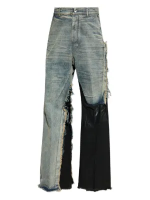 Rick Owens Joris ripped-panel jeans