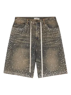 Vale drawstring fastening denim shorts